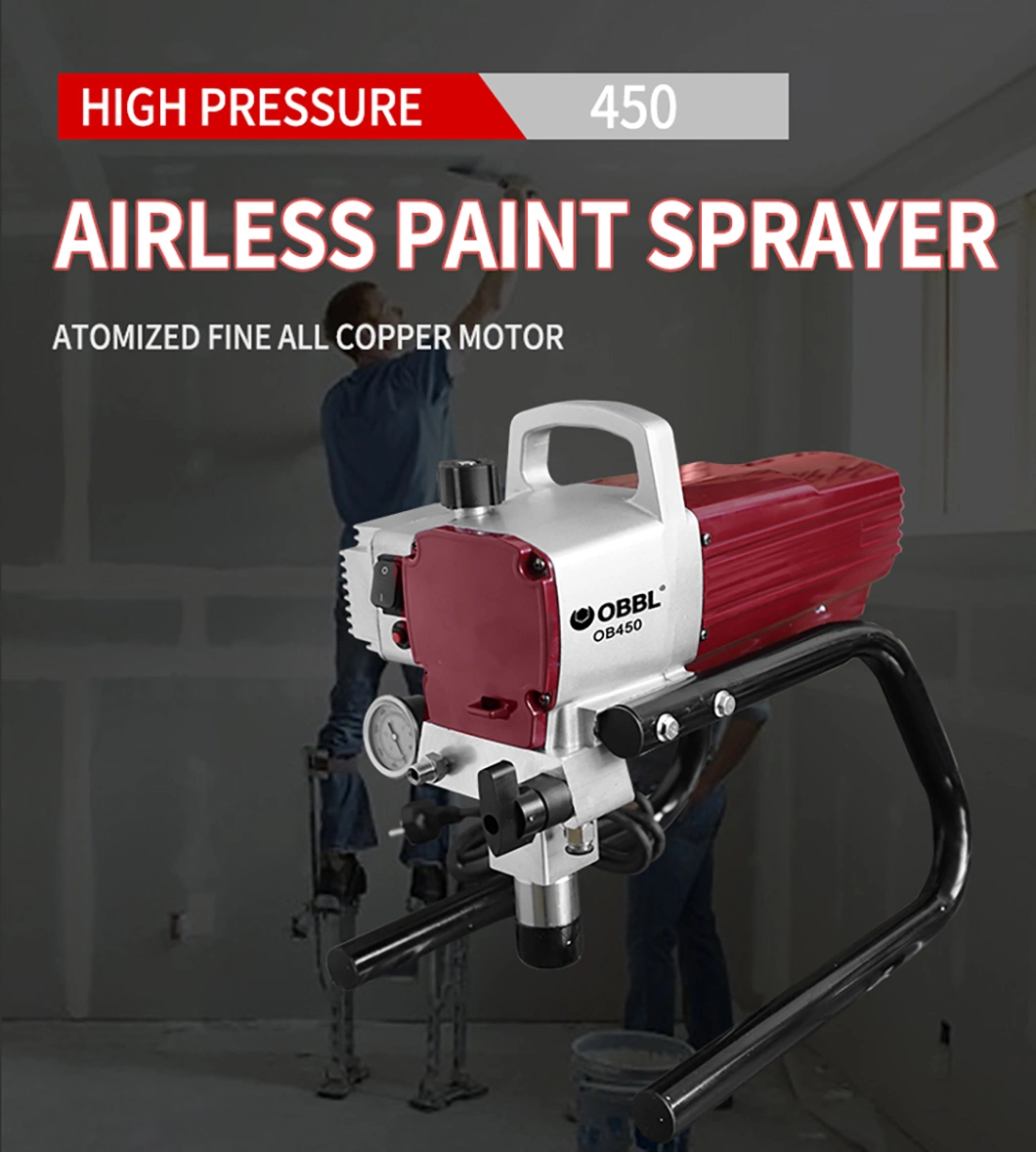 High Quality Professional Ob-450 Airless Paint Sprayer.