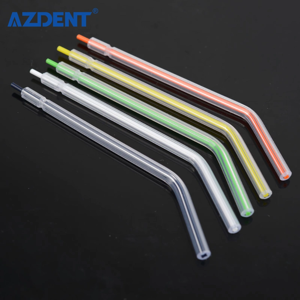 200PCS Dental Disposable Spray Nozzles Tips for 3-Way Air Water Syringe Mix Color